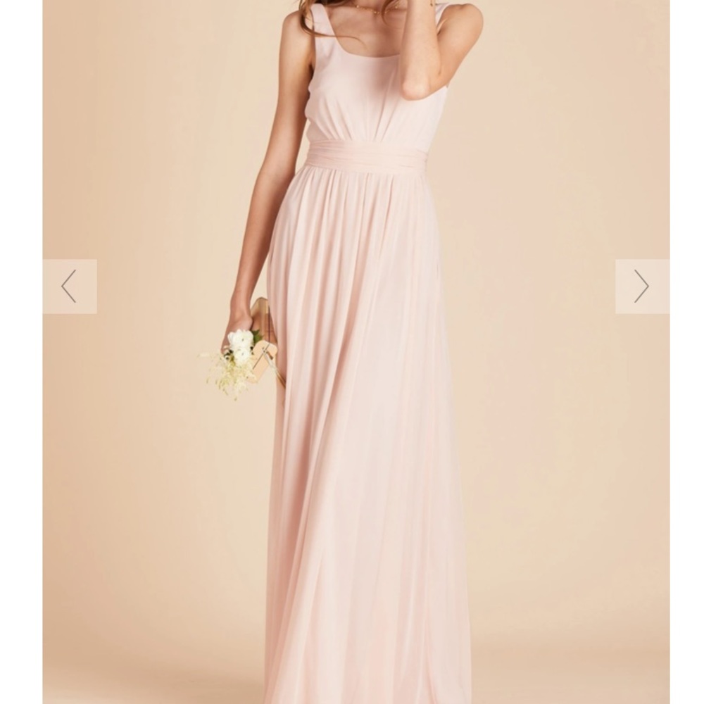 Light pink/blush bridesmaids dress